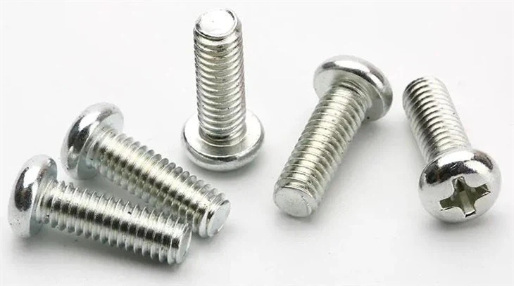 DIN7985 Cross Recessed (Phillips) Pan Head Machine Screws