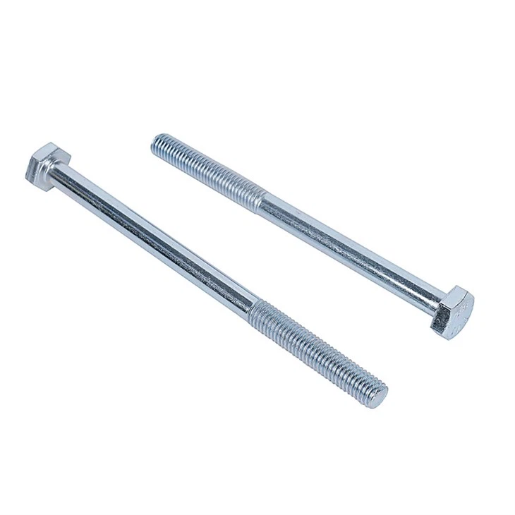 グレード 4.8 8.8 10.9 12.9 炭素鋼 DIN931 半ねじ六角ボルト